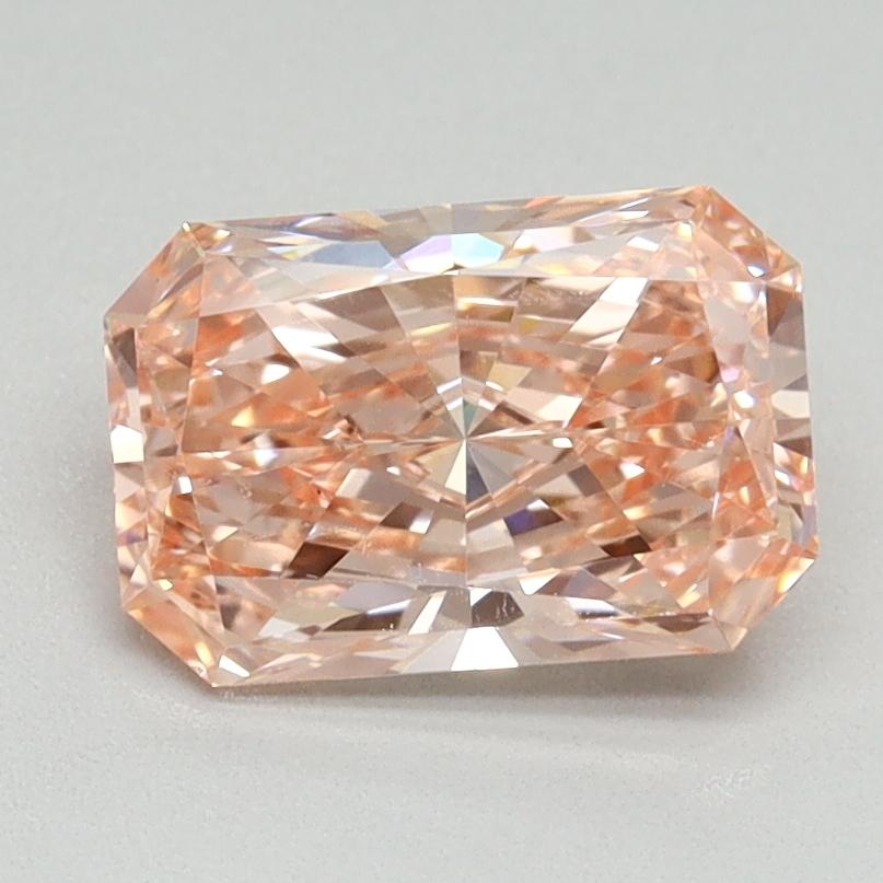 1.50 Ct. Fancy Vivid Pink Radiant Lab Grown Diamond