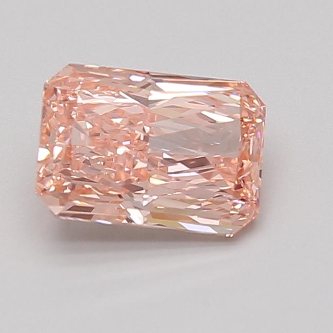 1.56 Ct. Fancy Vivid Pink Radiant Lab Grown Diamond