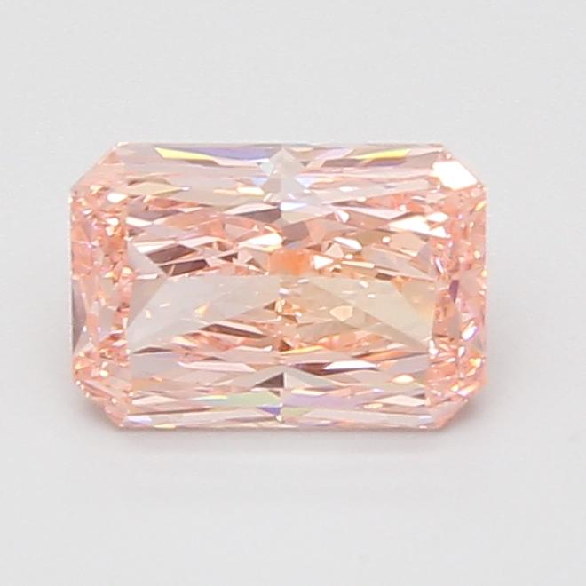 1.59 Ct. Fancy Vivid Pink Radiant Lab Grown Diamond