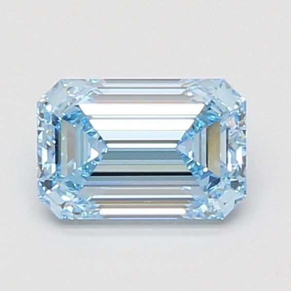 1.04 Ct. Fancy Vivid Blue Emerald Lab Grown Diamond