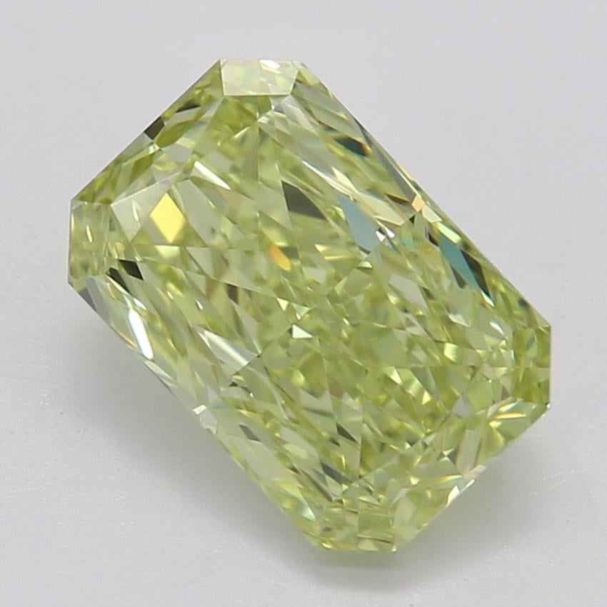 1.20 Ct. Fancy Greenish Yellow Radiant Diamond