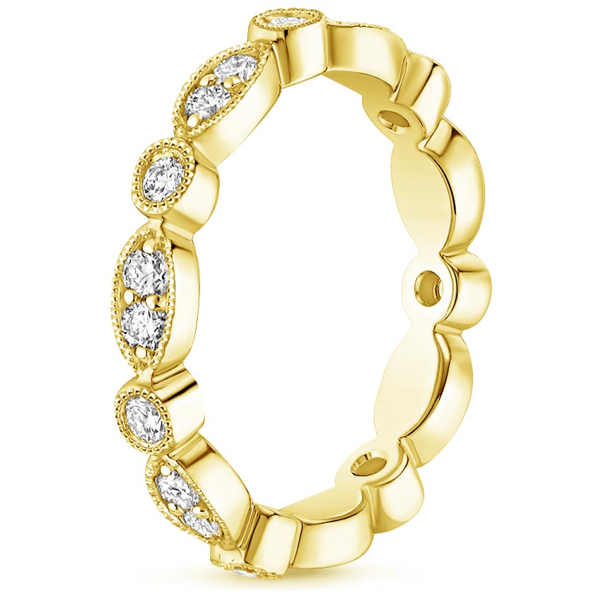 Tiara Diamond Ring (1/10 ct. tw.) in 18K Yellow Gold