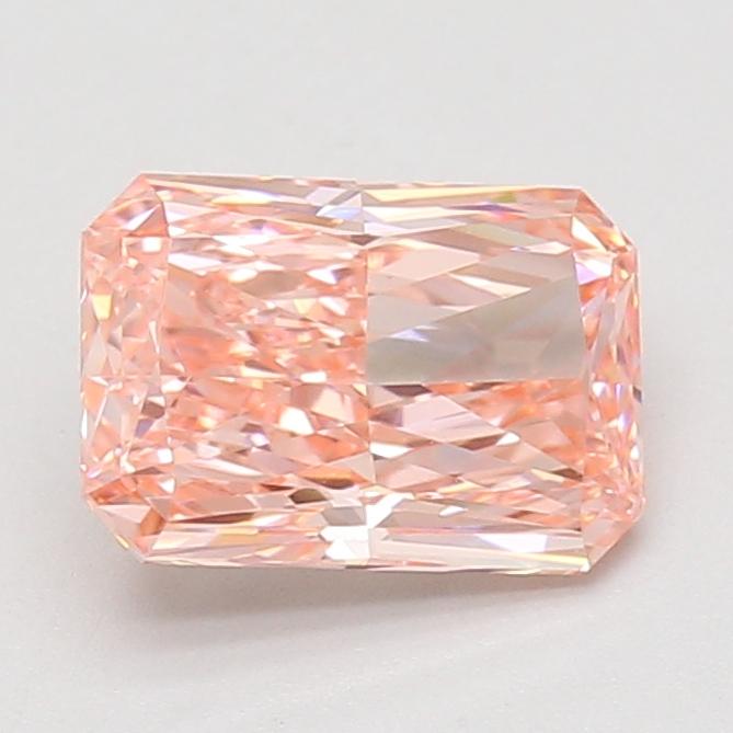 2.07 Ct. Fancy Vivid Pink Radiant Lab Grown Diamond