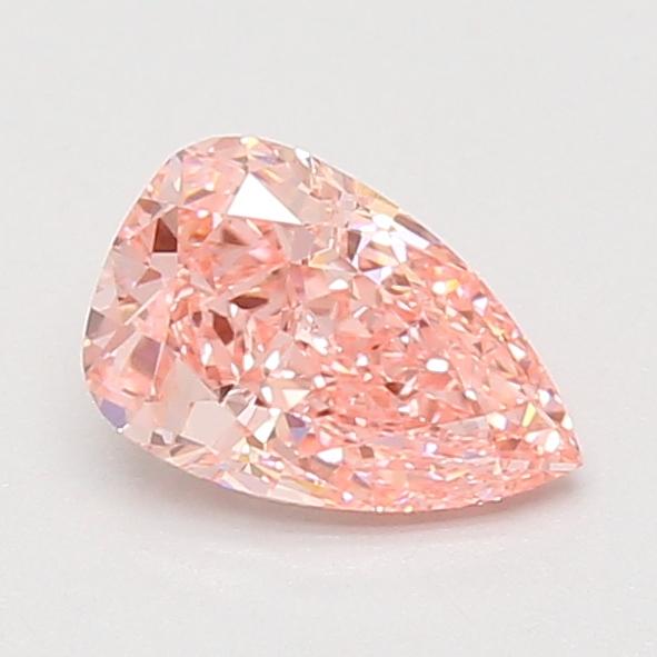 1.04 Ct. Fancy Vivid Pink Pear Lab Grown Diamond