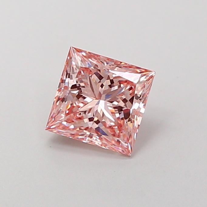 1.02 Ct. Fancy Intense Pink Princess Lab Grown Diamond