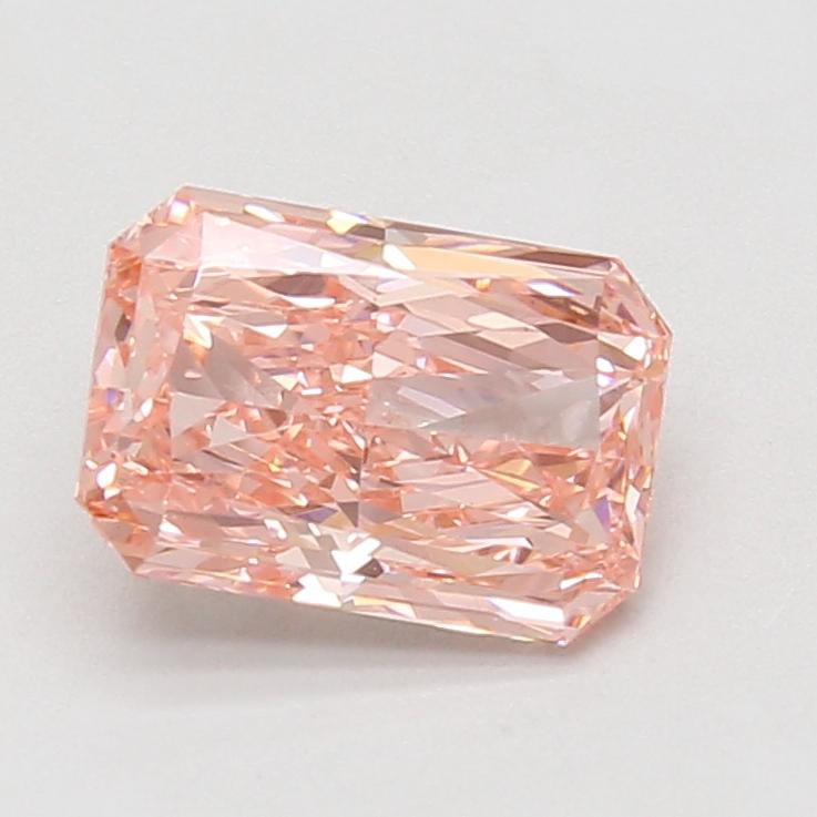 2.10 Ct. Fancy Vivid Pink Radiant Lab Grown Diamond
