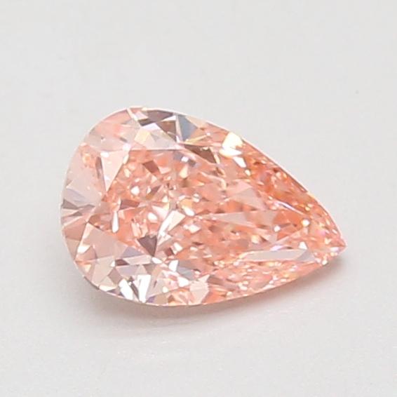 0.73 Ct. Fancy Vivid Pink Pear Lab Grown Diamond