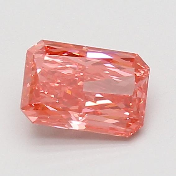 1.02 Ct. Fancy Vivid Pink Radiant Lab Grown Diamond
