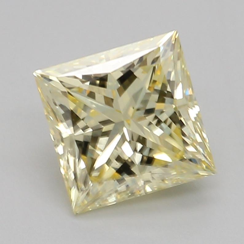 1.09 Ct. Fancy Intense Yellow Princess Lab Grown Diamond