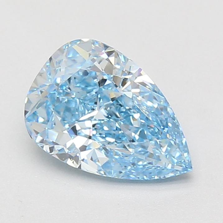 2.05 Ct. Fancy Vivid Blue Pear Lab Grown Diamond