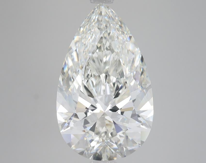 6.10 Ct. Fancy Vivid Pink Pear Lab Grown Diamond