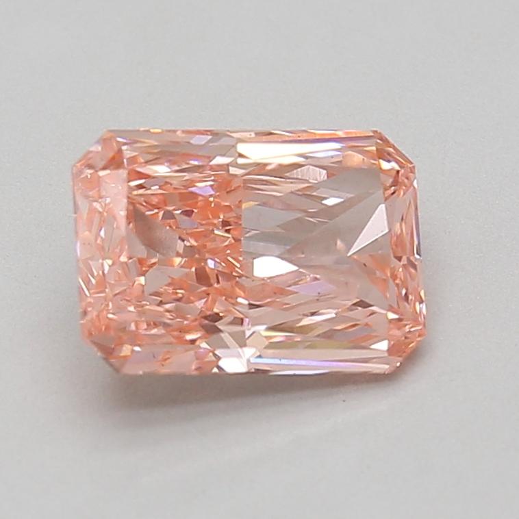 2.08 Ct. Fancy Vivid Pink Radiant Lab Grown Diamond