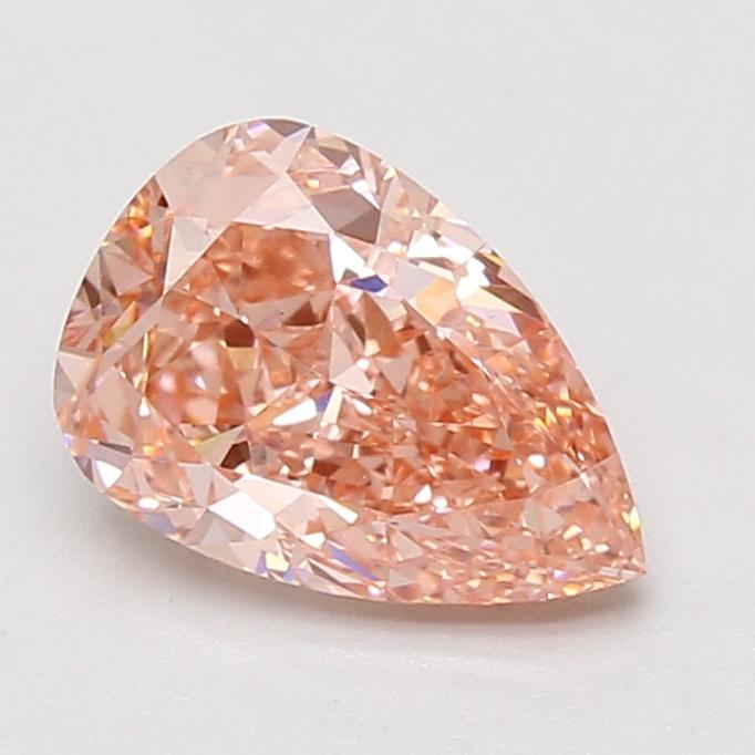 2.08 Ct. Fancy Vivid Pink Pear Lab Grown Diamond