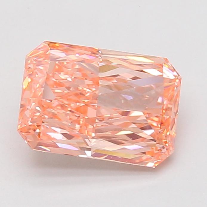 2.32 Ct. Fancy Vivid Pink Radiant Lab Grown Diamond
