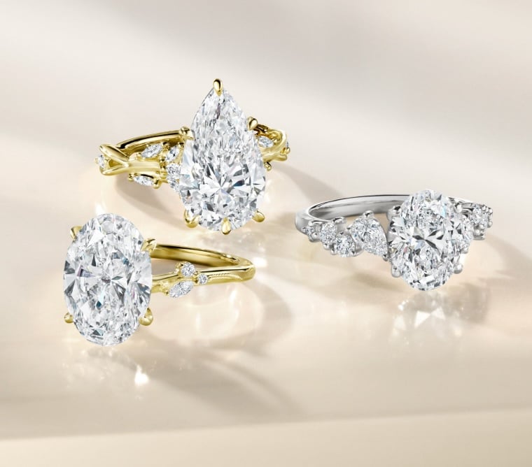 Diamond engagement rings featured from Brilliant Earth's signature bridal collections.