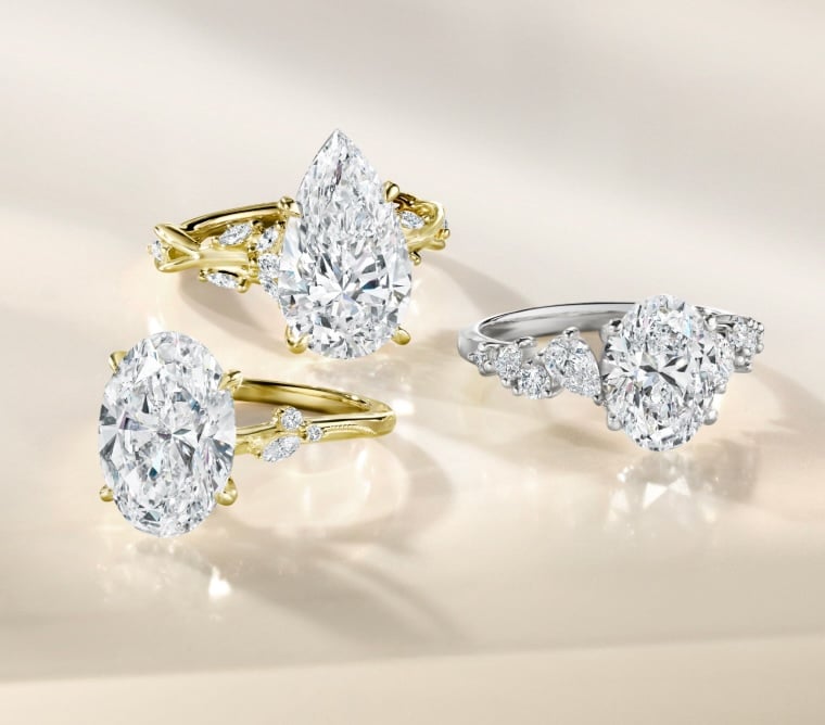 Diamond engagement rings featured from Brilliant Earth's signature bridal collections.