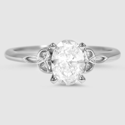 Celtic Love Knot Ring Platnium Simple Celtic Love Knot Ring Platnium Simple