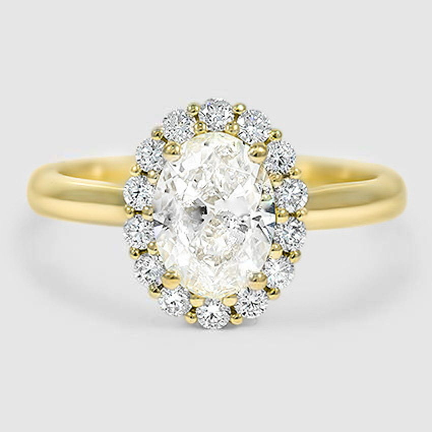 Flower Engagement Ring Lotus Brilliant Earth