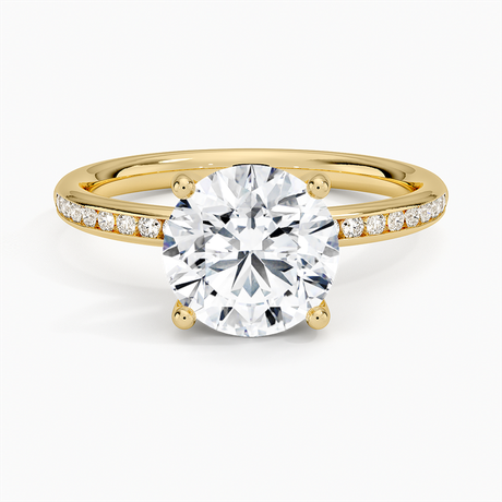 Tabitha Channel Set Diamond Ring