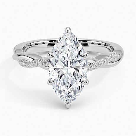 Twisted Engagement Ring