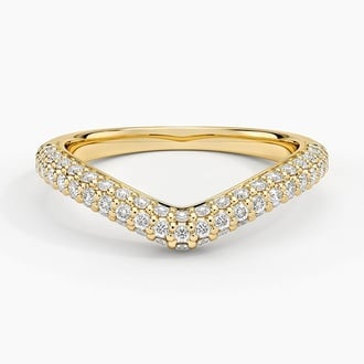 Petite Adelaide Curved Lab Diamond Ring