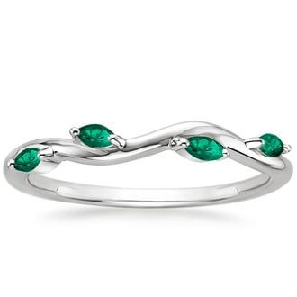 Emerald Vine Ring