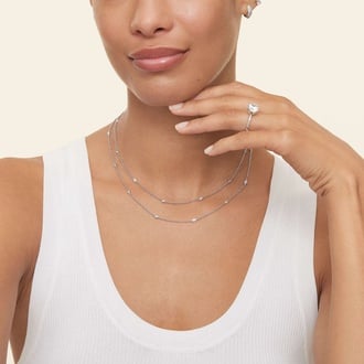 36 in. Diamond Strand Necklace