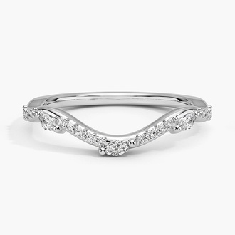 Luxe Willow Contour Diamond Ring