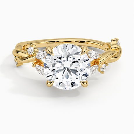 Azalea Twist Diamond Ring - Brilliant Earth