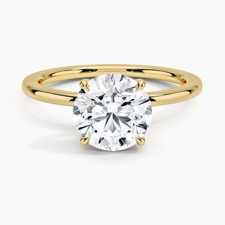 Classic Solitaire Engagement Ring - Audrey