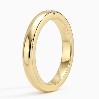 Modern Single Stone Ring