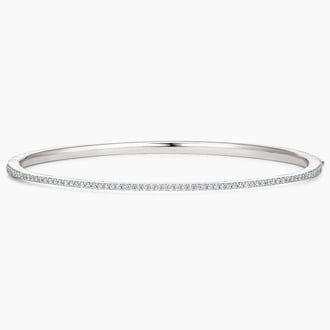 Whisper Diamond Bangle Bracelet - Brilliant Earth