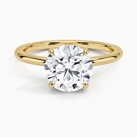 Fairmined 1.5mm Solitaire Comfort Fit Ring