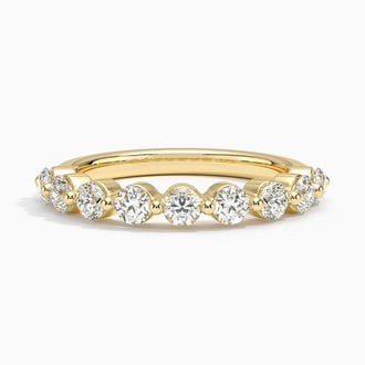 Luxe Single Shared Prong Lab Diamond Ring