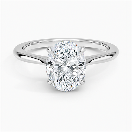 Solitaire Engagement Ring - Elle