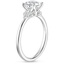 18K White Gold Faye Diamond Ring, smallside view