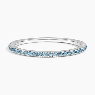 Luxe Ballad Swiss Blue Topaz Ring