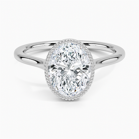 Platinum Margot Bezel Ring