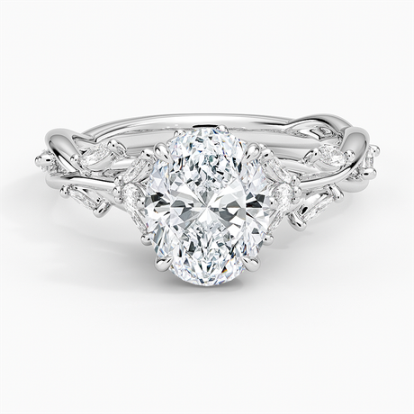 18K White Gold Secret Garden Diamond Ring (1/2 ct. tw.)