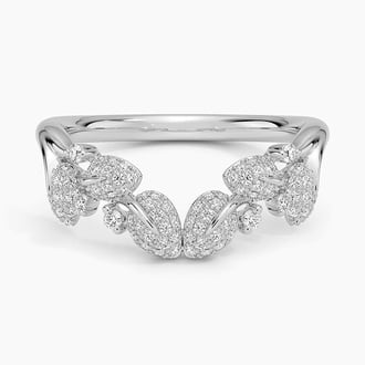 Canopy Pavé Diamond Contour Ring