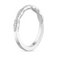 Platinum Tacori Sculpted Crescent Diamond Ring (1/6 ct. tw.), smallside view