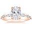 14K Rose Gold Joelle Diamond Ring (1/3 ct. tw.), smalltop view