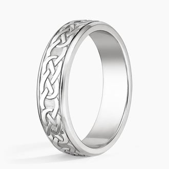 Celtic Eternity Knot 6mm Wedding Ring