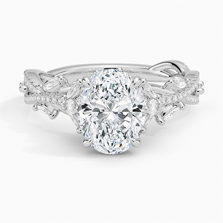 Luxe Secret Garden Diamond Engagement Ring