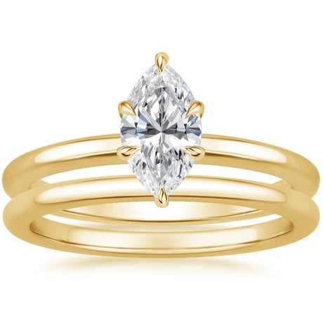 18K Yellow Gold Esme Bridal Set