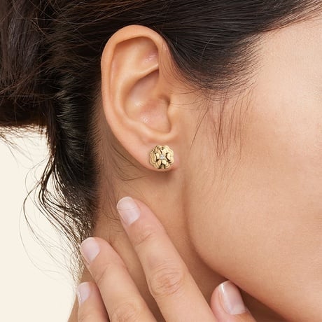 Clover Lab Diamond Stud Earrings