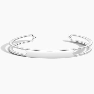 Negative Open Space Cuff Bracelet