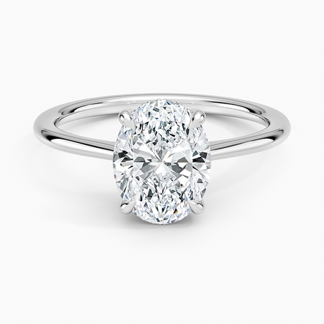 Elle Hidden Halo Diamond Ring