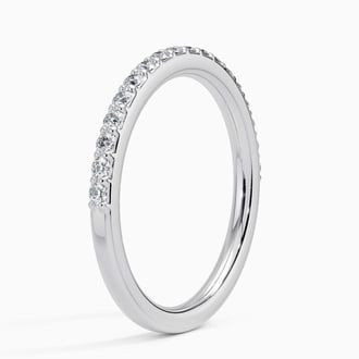 Petite Shared Prong Diamond Ring