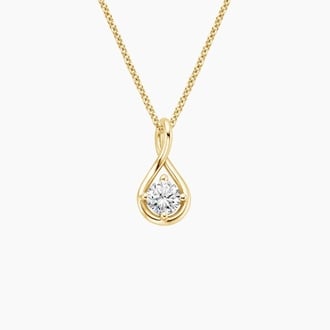 Diamond Twist Pendant (1/2 ct. tw.)